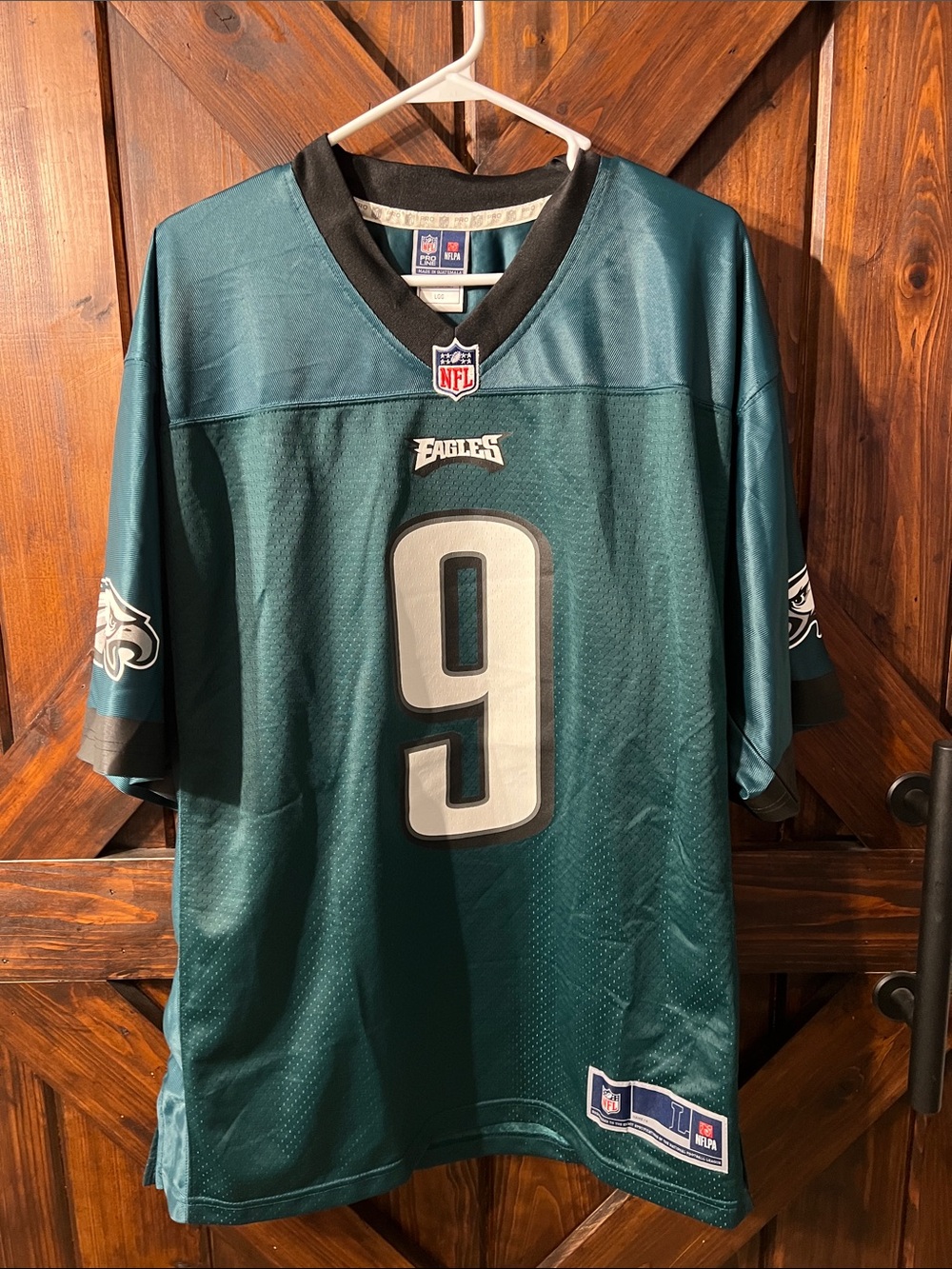 NFL Philadelphia Eagles #9 Nick Foles game Teal and Black Jersey